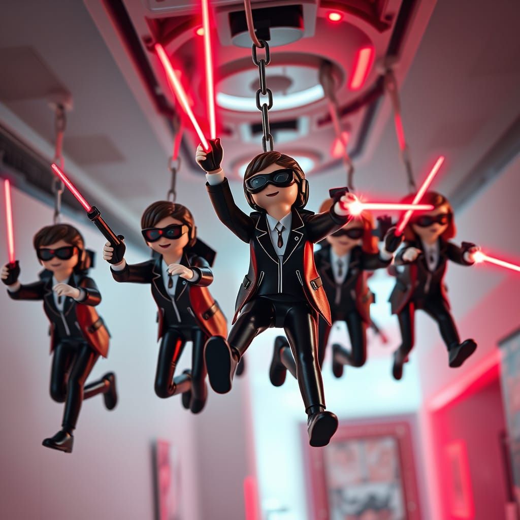Playmobil Crew Heist: Action-Packed Museum Scene