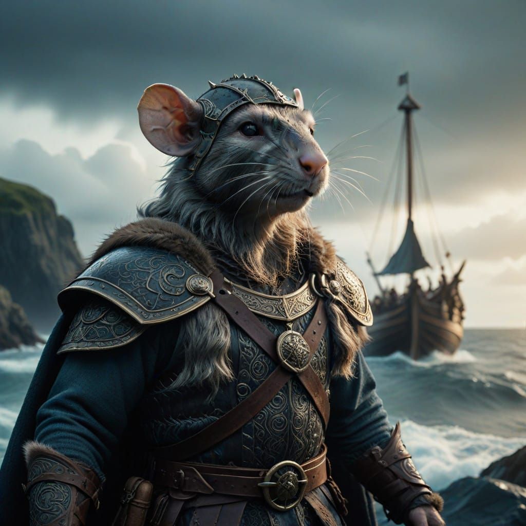 Viking God of the High Seas in Cinematic Glory