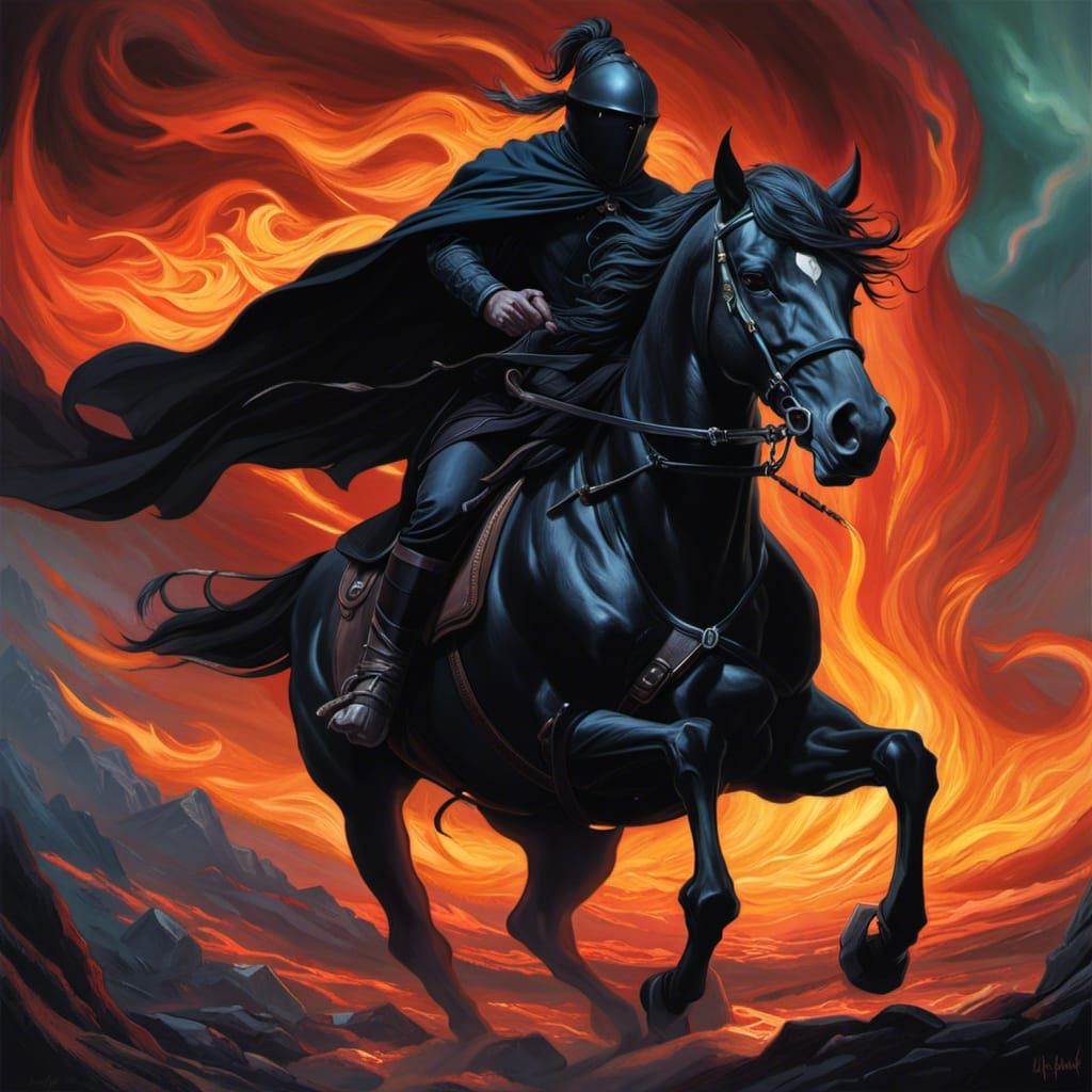Grimdark Dullahan: Headless Horseman in Dark Fantasy