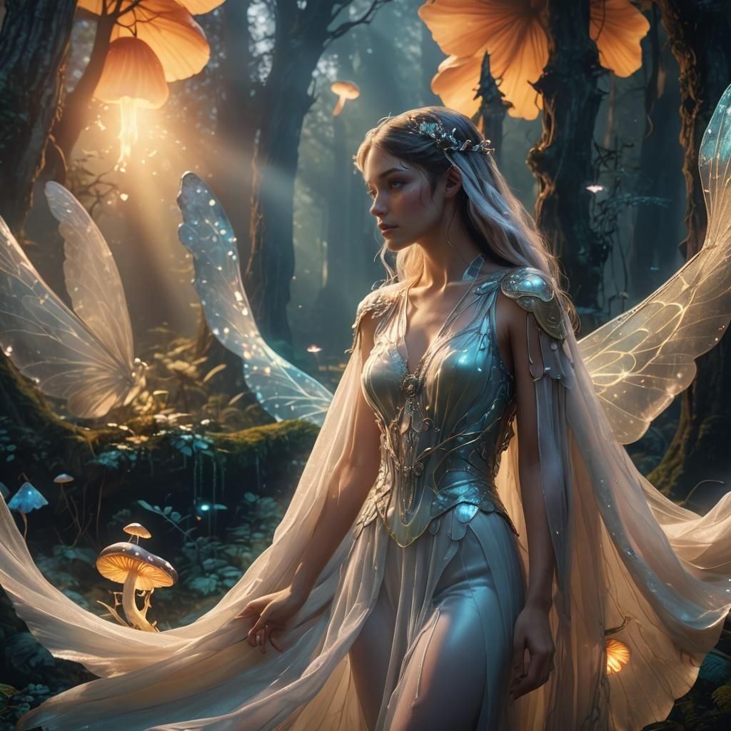 Dark Fairy World: Detailed Matte Painting