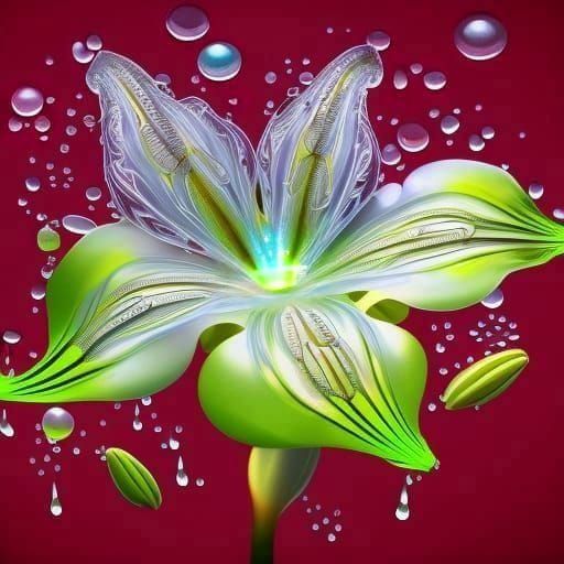 Dew Drop in Professional Photography Style