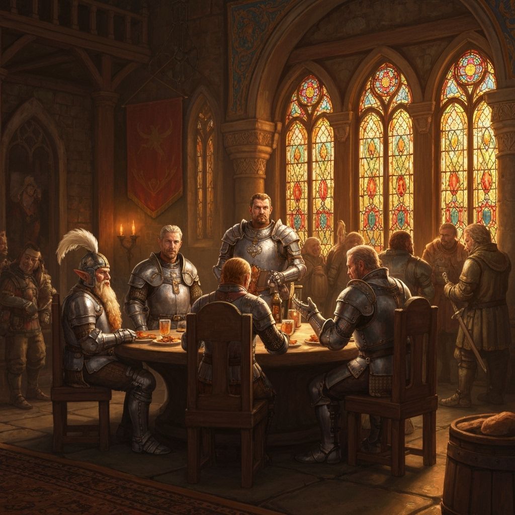 Fantasy Tavern Scene in the Style of Old Masters