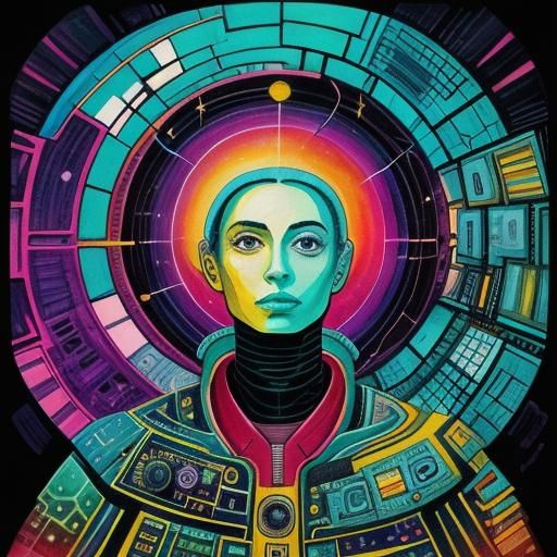 Chaotic Cosmic Mind of a Young Scientist