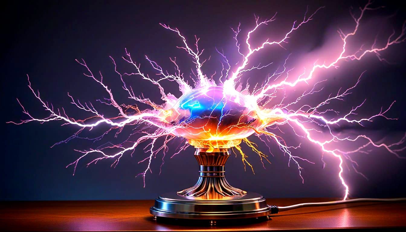 Vibrant Art Deco Stormscape Revealed in Metallic Hues