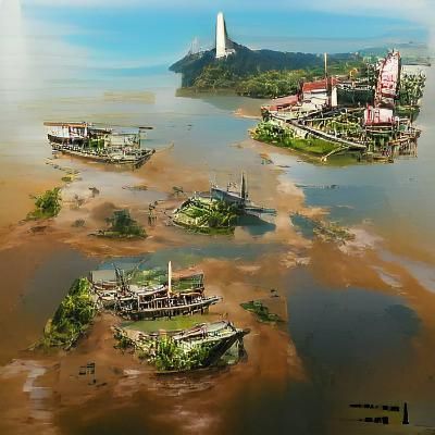 Post-Apocalyptic Sarawak: Fallout 4 Concept Art