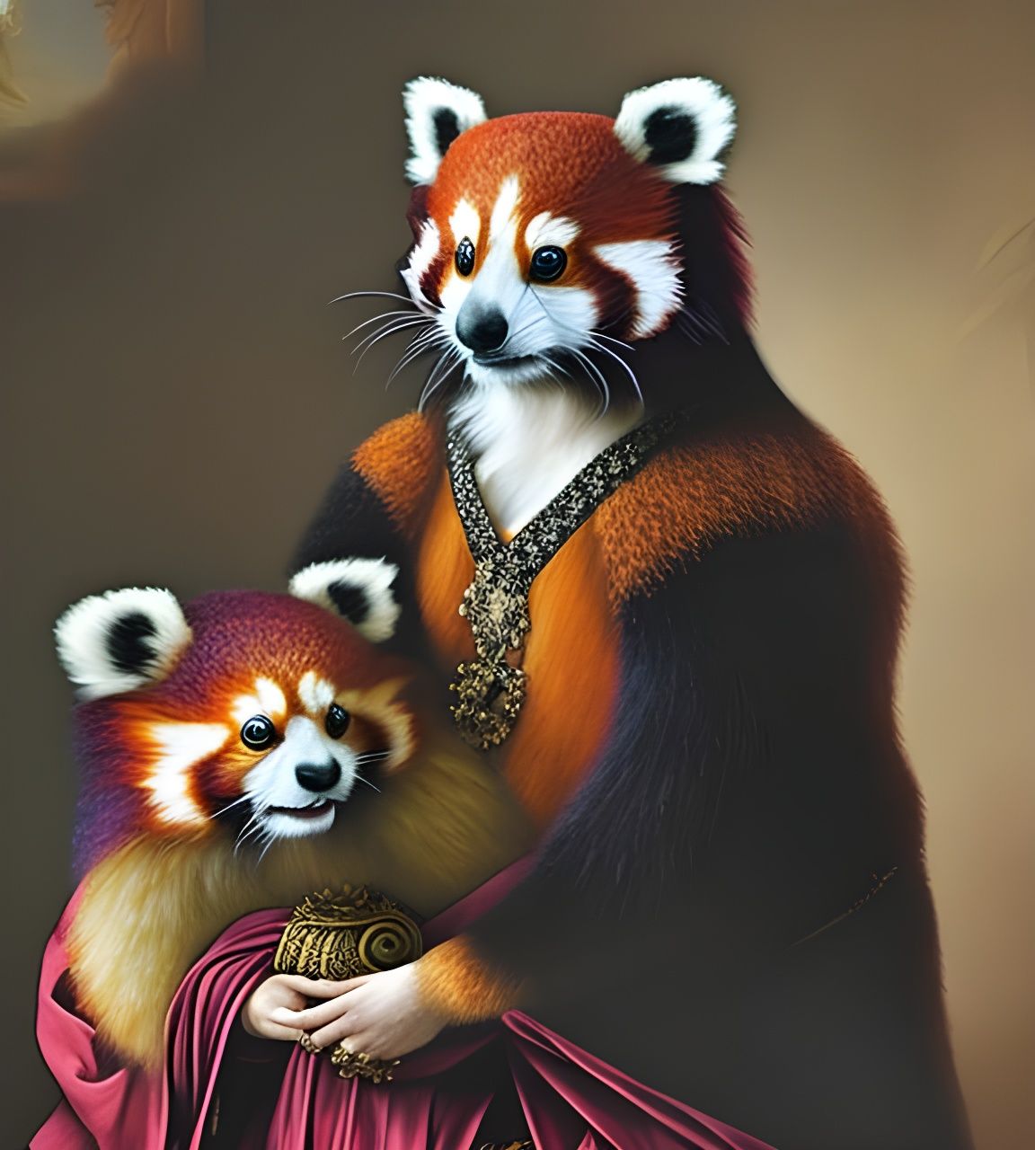 Firefox Madonna, unknown artist (ca. 1500)