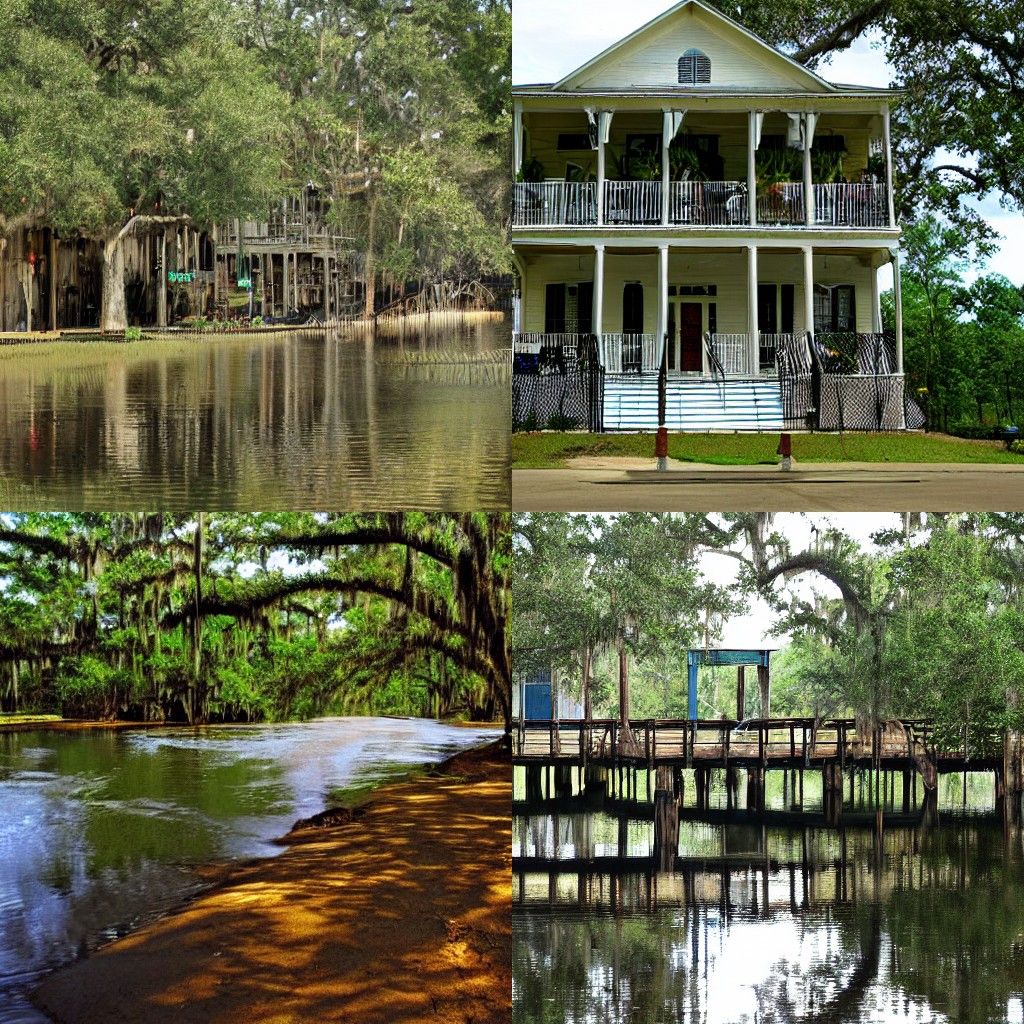AI Image of Louisiana