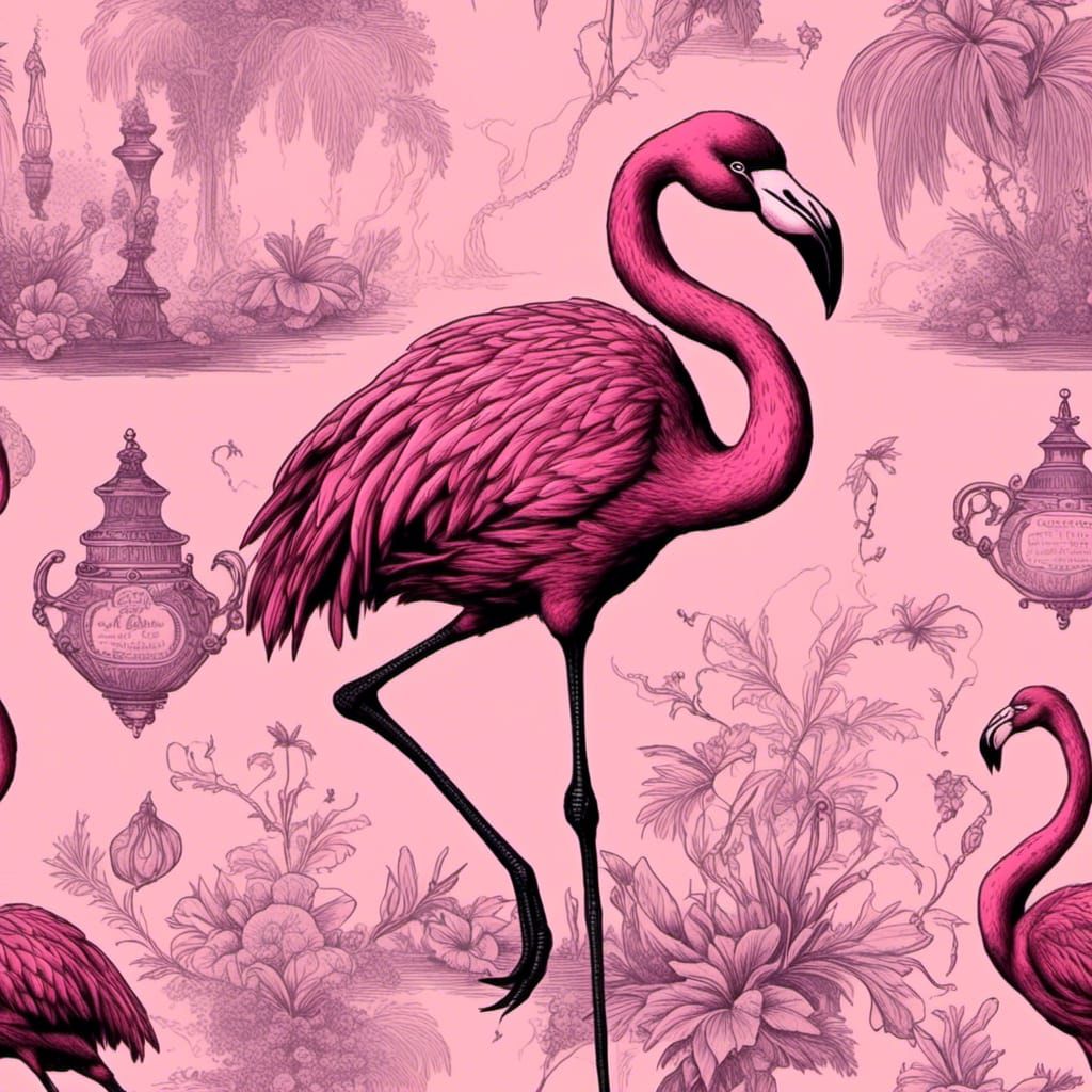 Victorian Flamingo