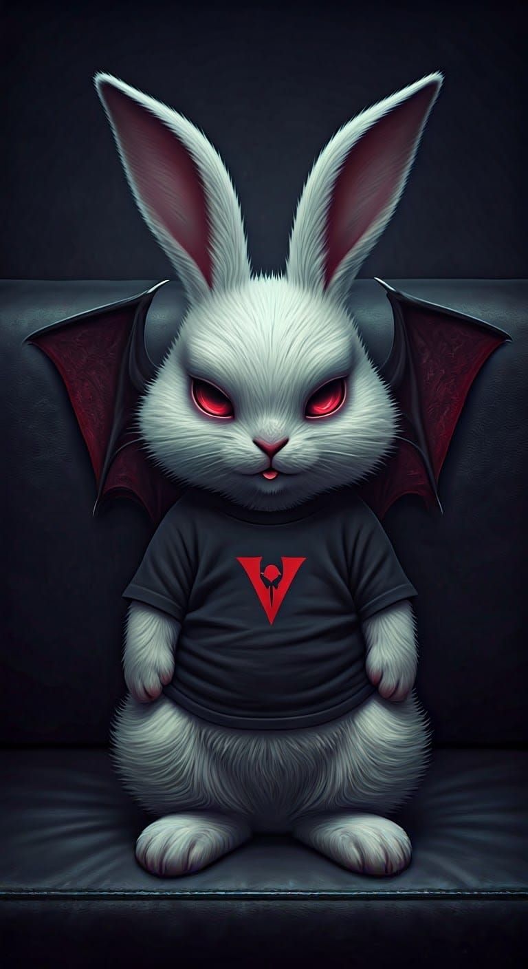 Vampire bunny