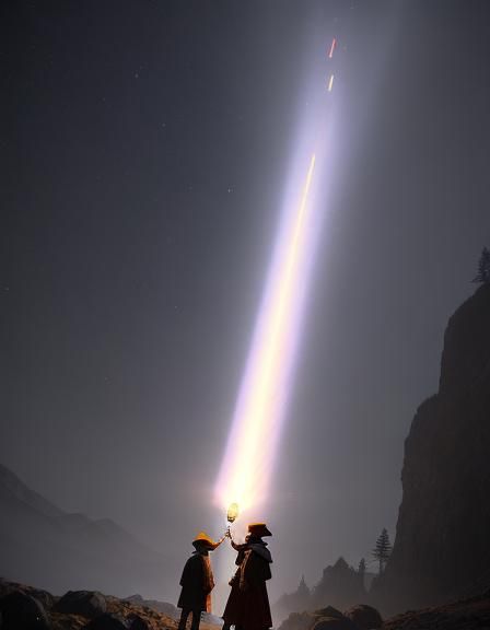 Abstract Flickering Light Study