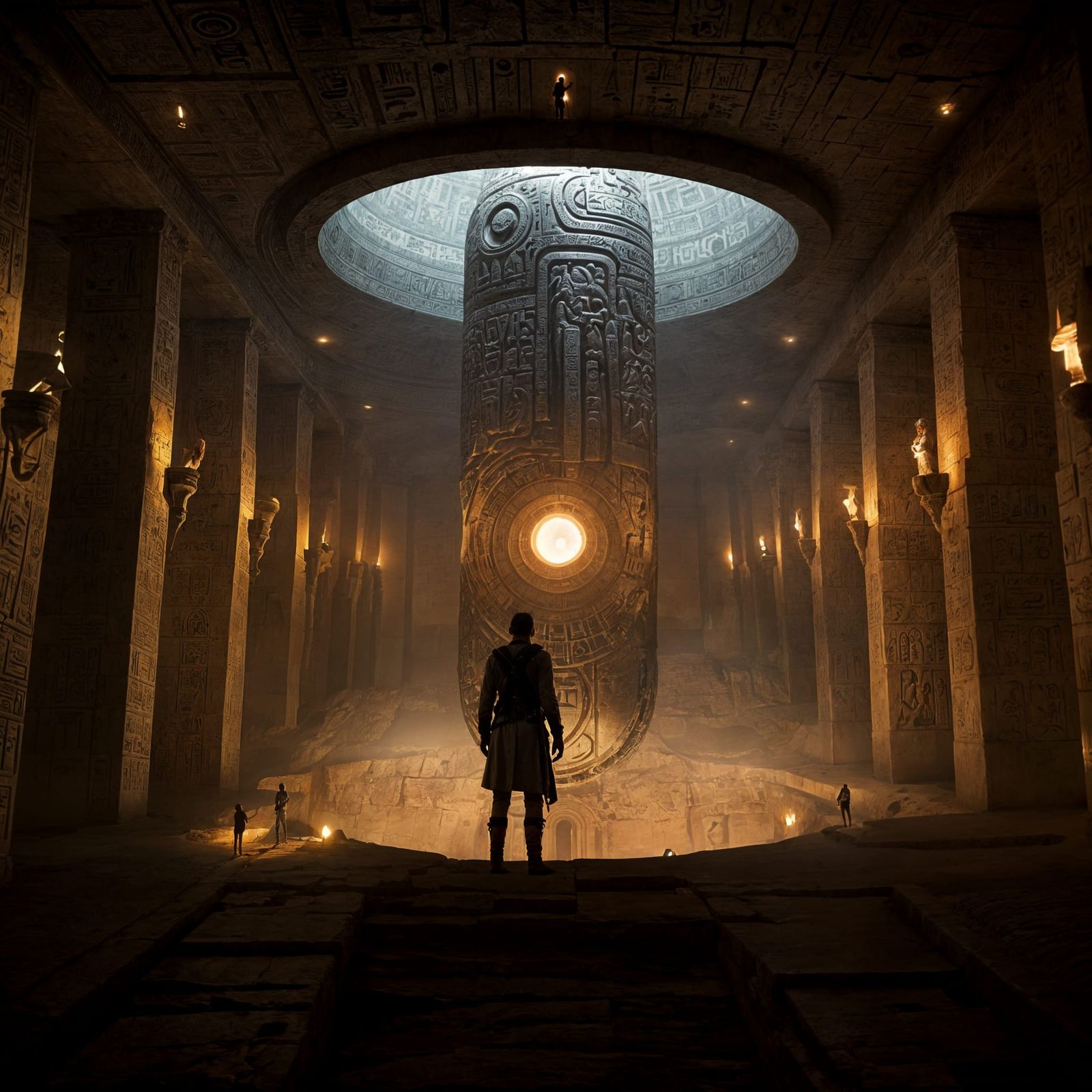 Archaeologist Discovers Glowing Object in Egyptian Labyrinth