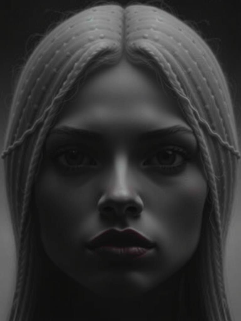 A Renaissance Princess in Bold Brushstrokes