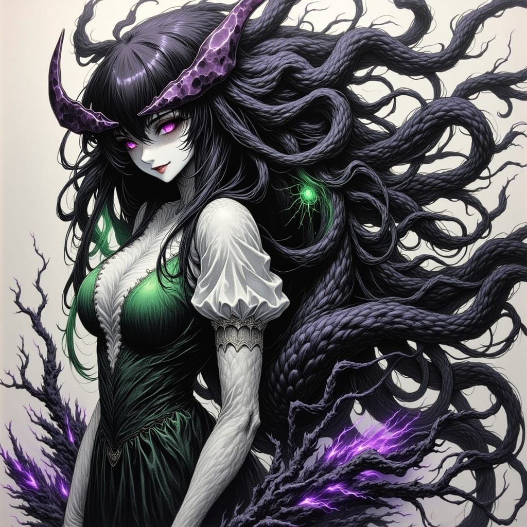 Dark Sci-Fi Mecha in 80s Anime Style