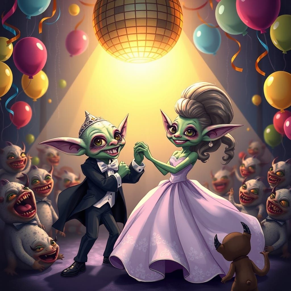 Goblin Prom: King and Queen's Enchanted Dance