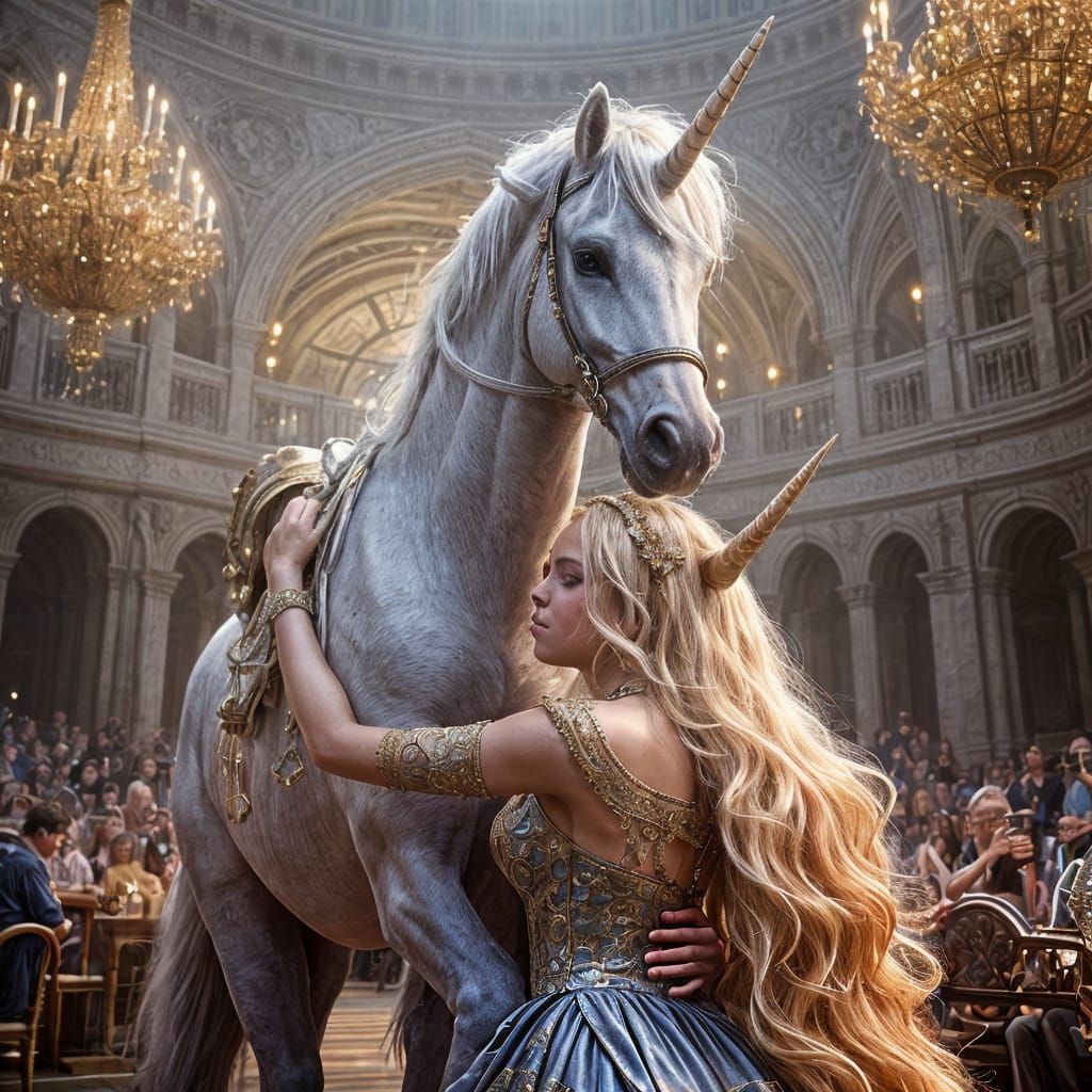 Unicorn Union: Dramatic Digital Matte Painting