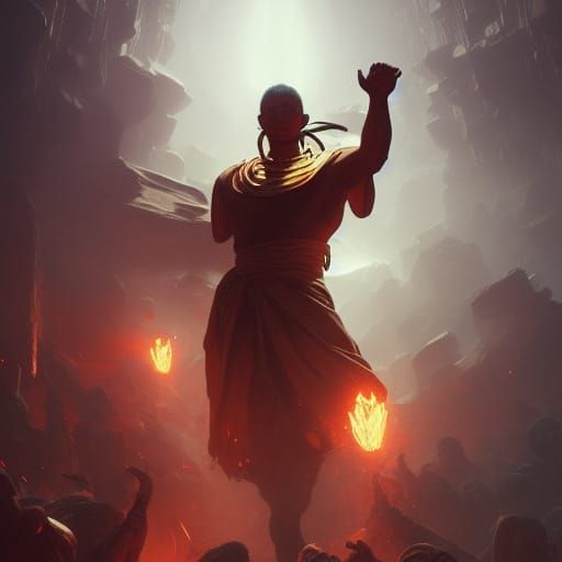 Dark Fantasy Concept Art Masterpiece in 8k