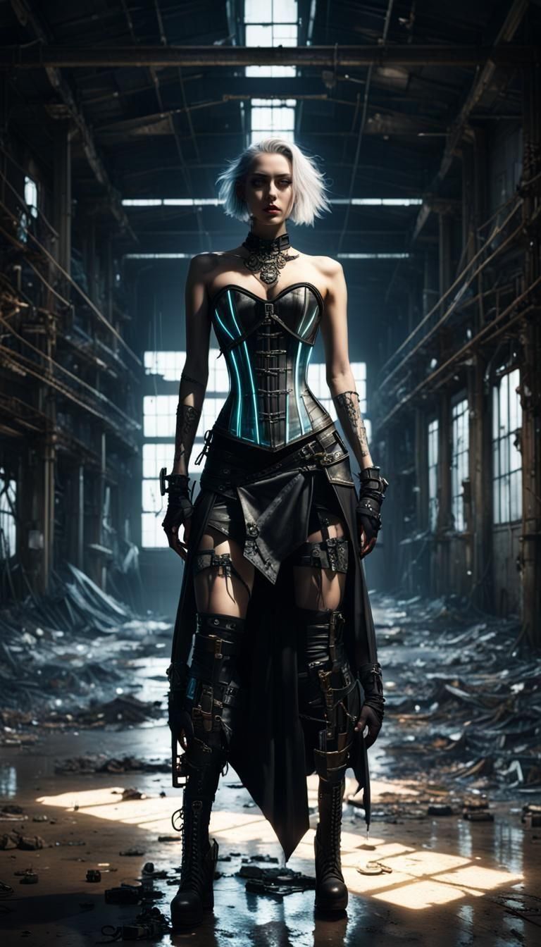 Cyber Neo Gothic High Priestess in Factory