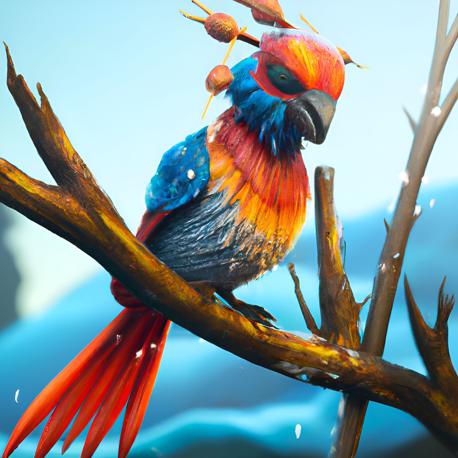 Shaman bird