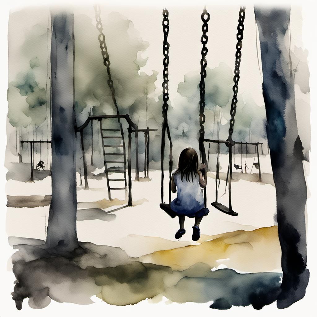 Watercolor Playground Ghosts of Forgotten Girls