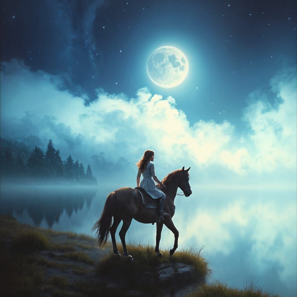Moonlight shadow