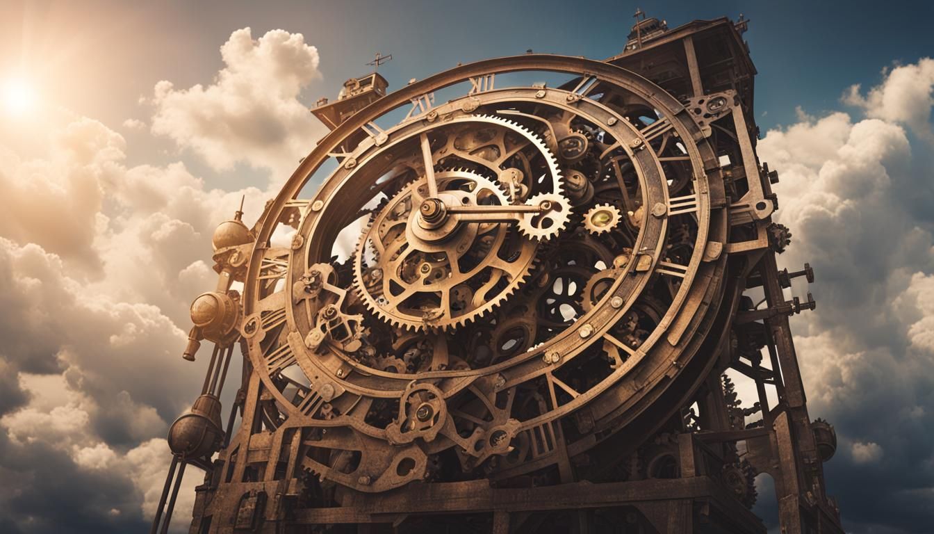 Clockwork Mechanism Controls Time in the Sky