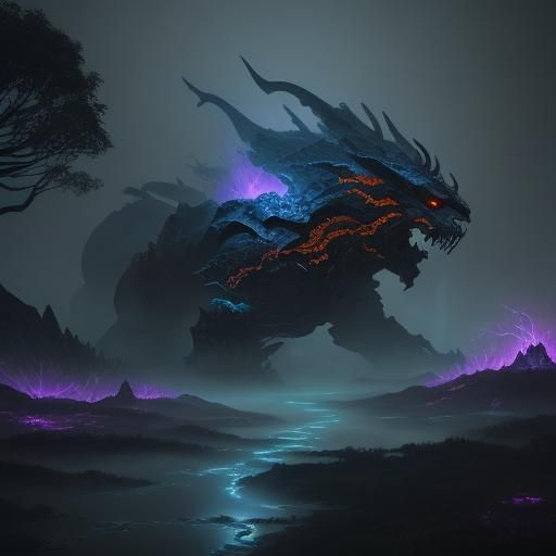 Mystical Realm of the Blurry Haze Imp