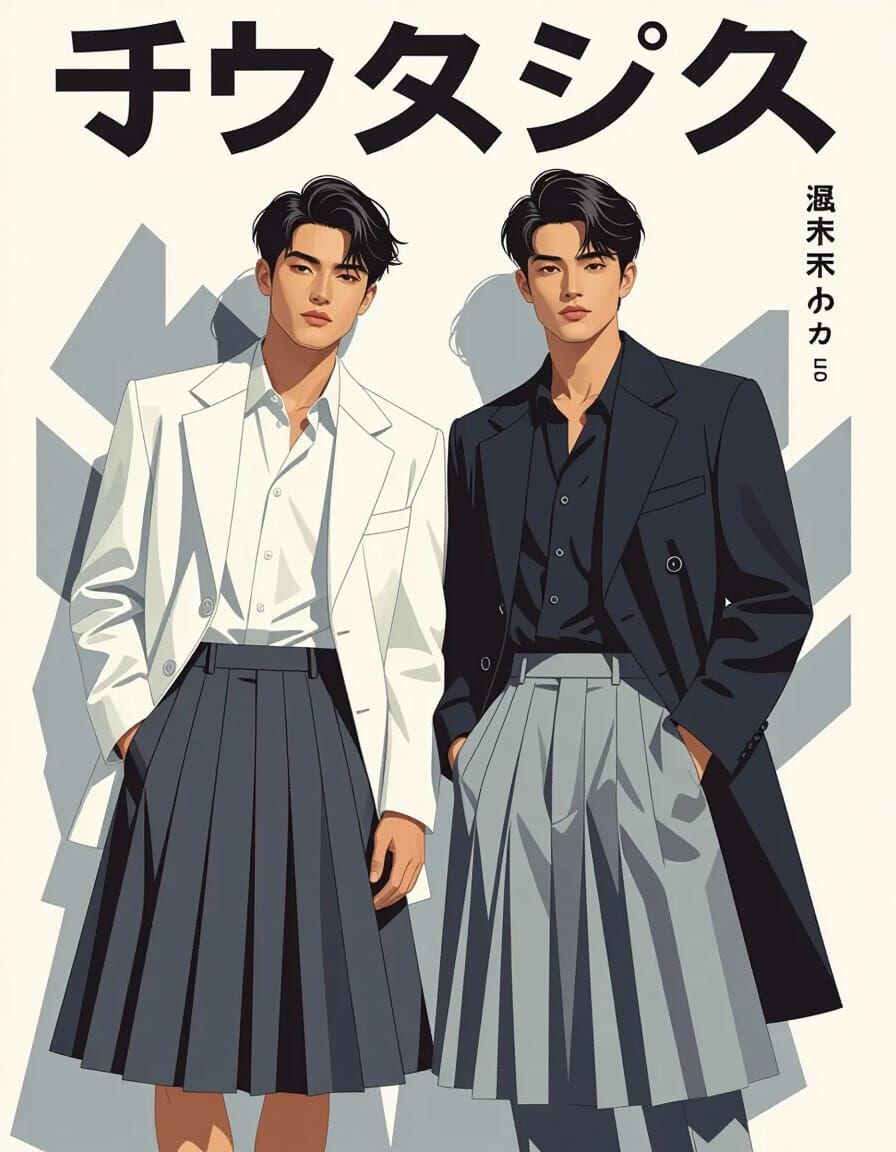 Japanese Streetwear Fashion Editorial in Sci-Fi Style