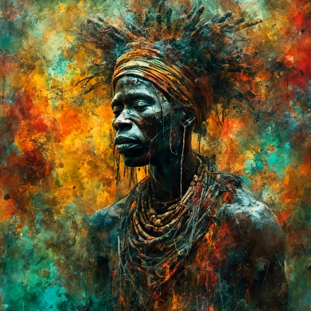 African witch doctor