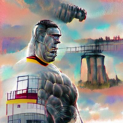 AI Generated Colossus Image