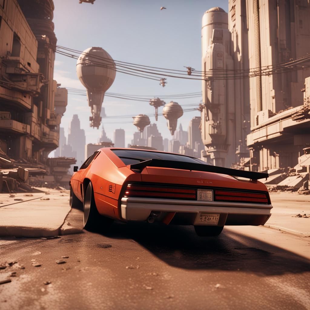 Star Wars Meets Grand Theft Auto: 3D Game Art