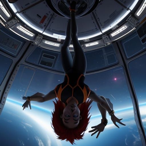 Astronaut Acrobats Perform Zero-Gravity Show in Space Statio...