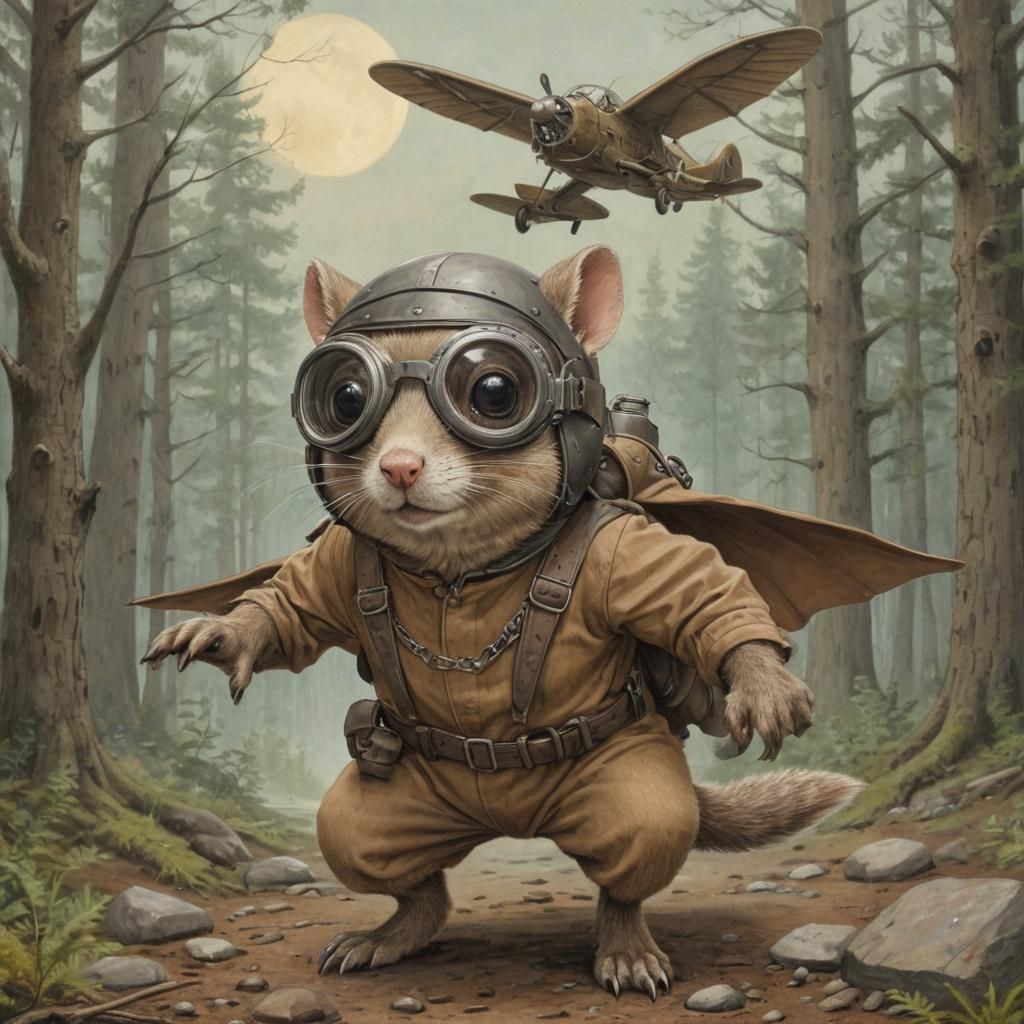 Rocky the Flying Squirrel