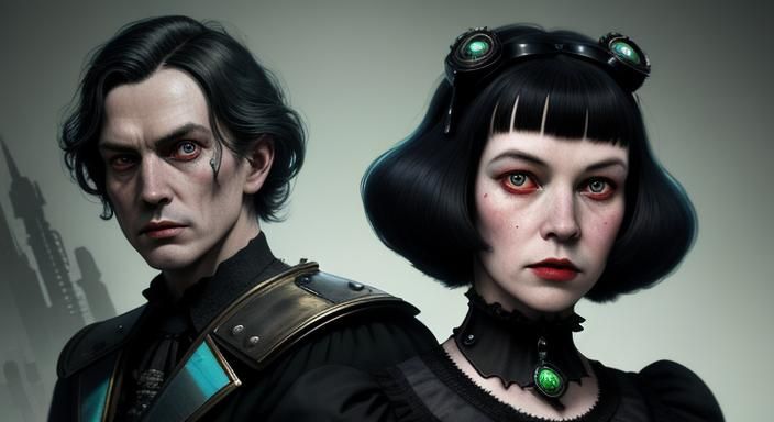 Raypunk, Raygun Gothic, Steamline, Strange forces, unknow tech, alien, Ultra-realistic image, ultra-detailed color inten...