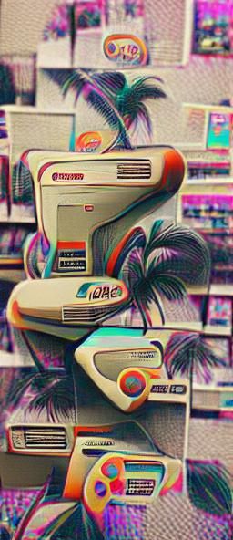 Retro Aesthetic AI Generated Image