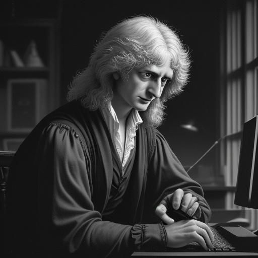 Isaac Newton Confused by a Computer