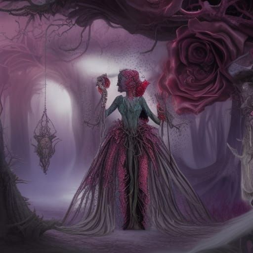 Hyperdetailed Ghost of a Prom Queen