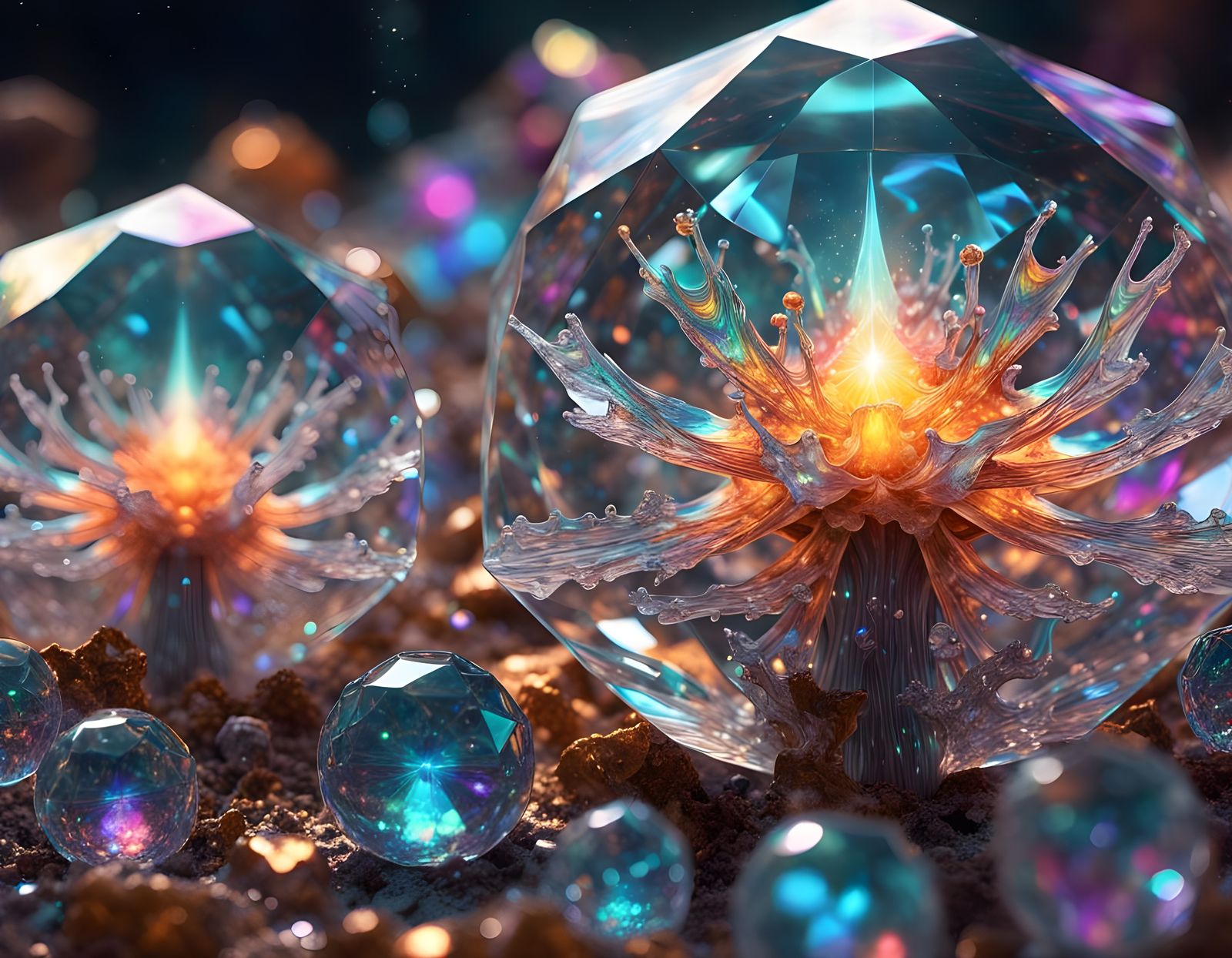 Hyperrealistic Fractals Bursting Like Supernovas in 3D Anime...