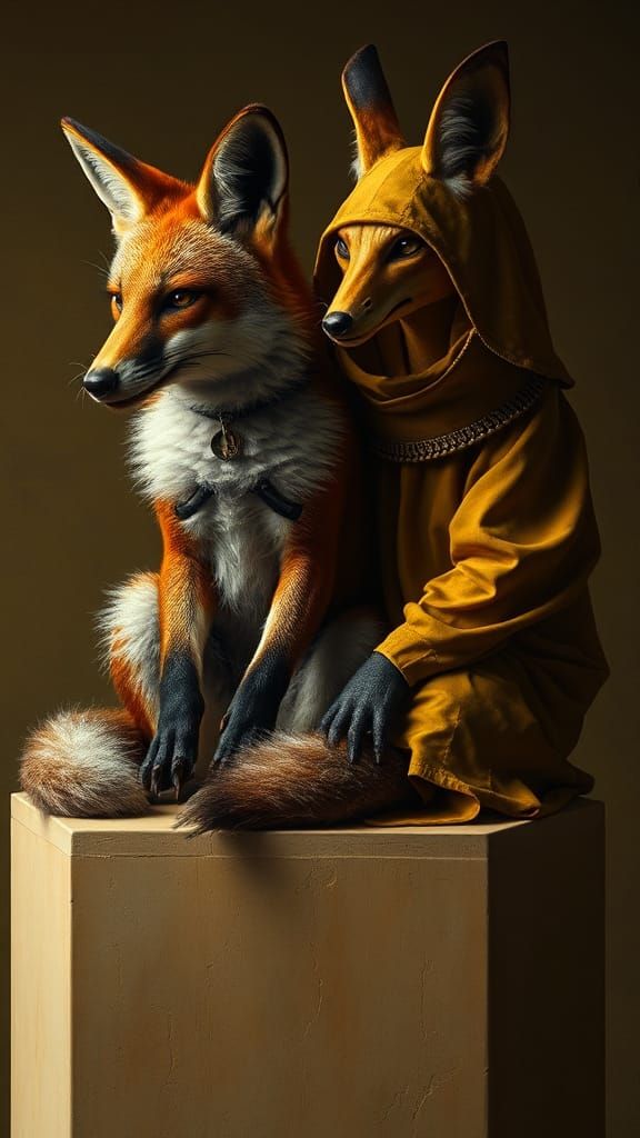 The Fox And  His Troglodite