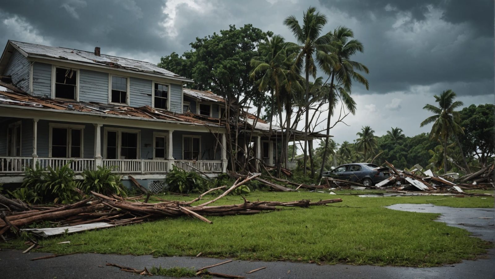 Hyperrealistic Hurricane Destruction in High Definition
