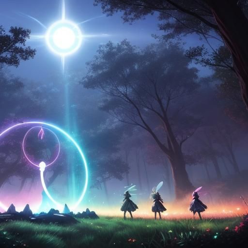 Anime Time Portal in Fairy Circle