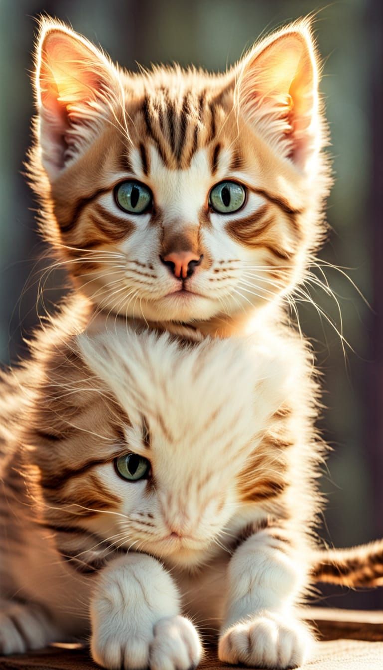 Playful Cat Seeking Treats and Attention