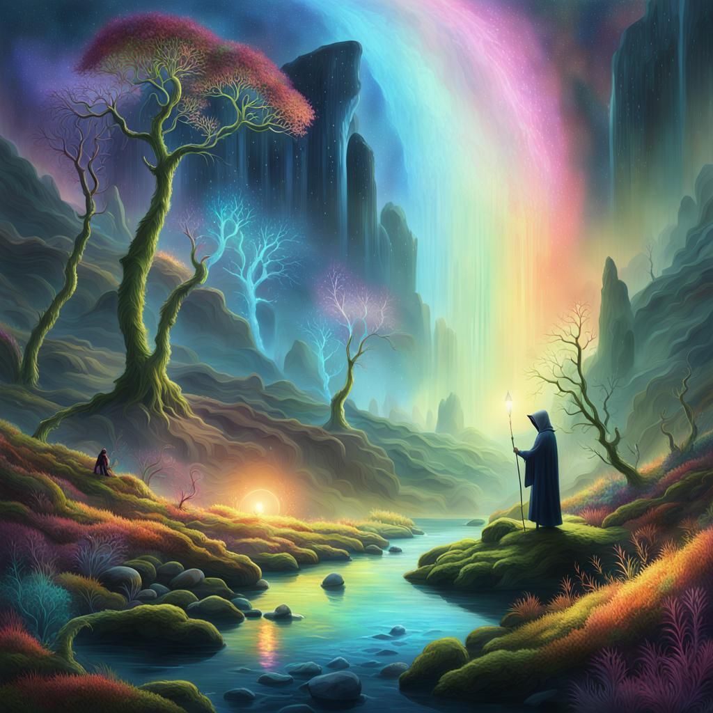 Ethereal Valley Surrealism