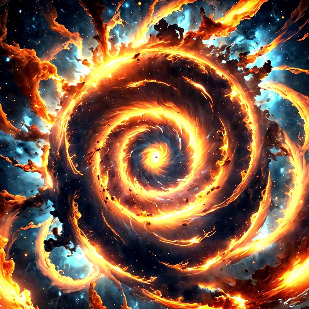 Fantastical Solar Phenomena in Detailed Matte Painting