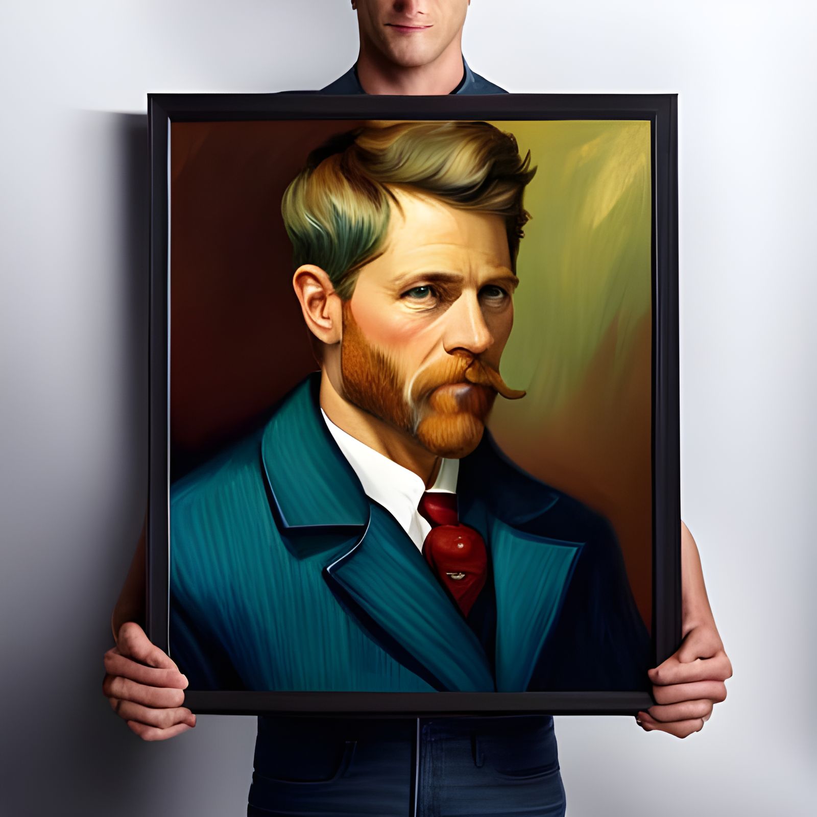 Rob Lowe as Van Gogh: Art Nouveau Portrait