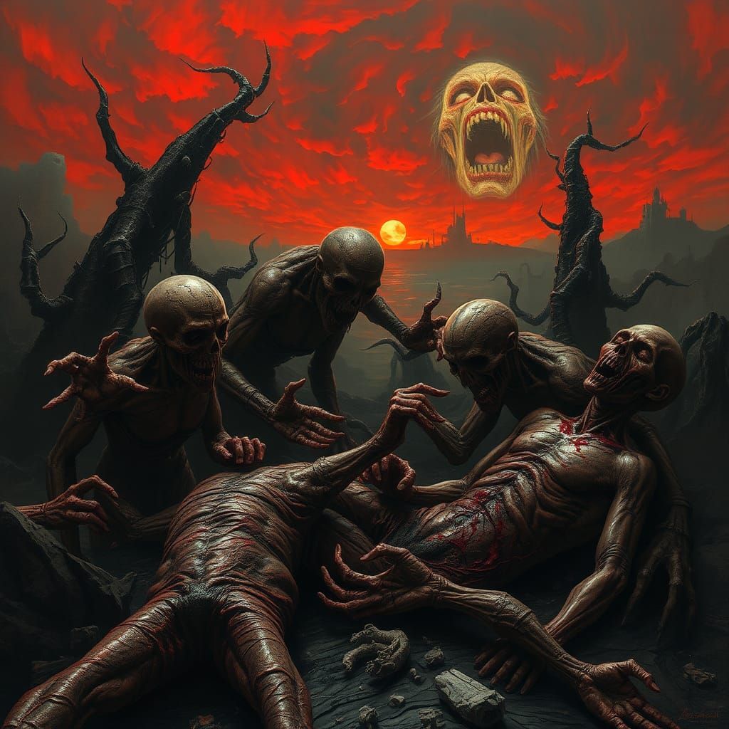 Nightmarish Purgatory of Eternal Torment