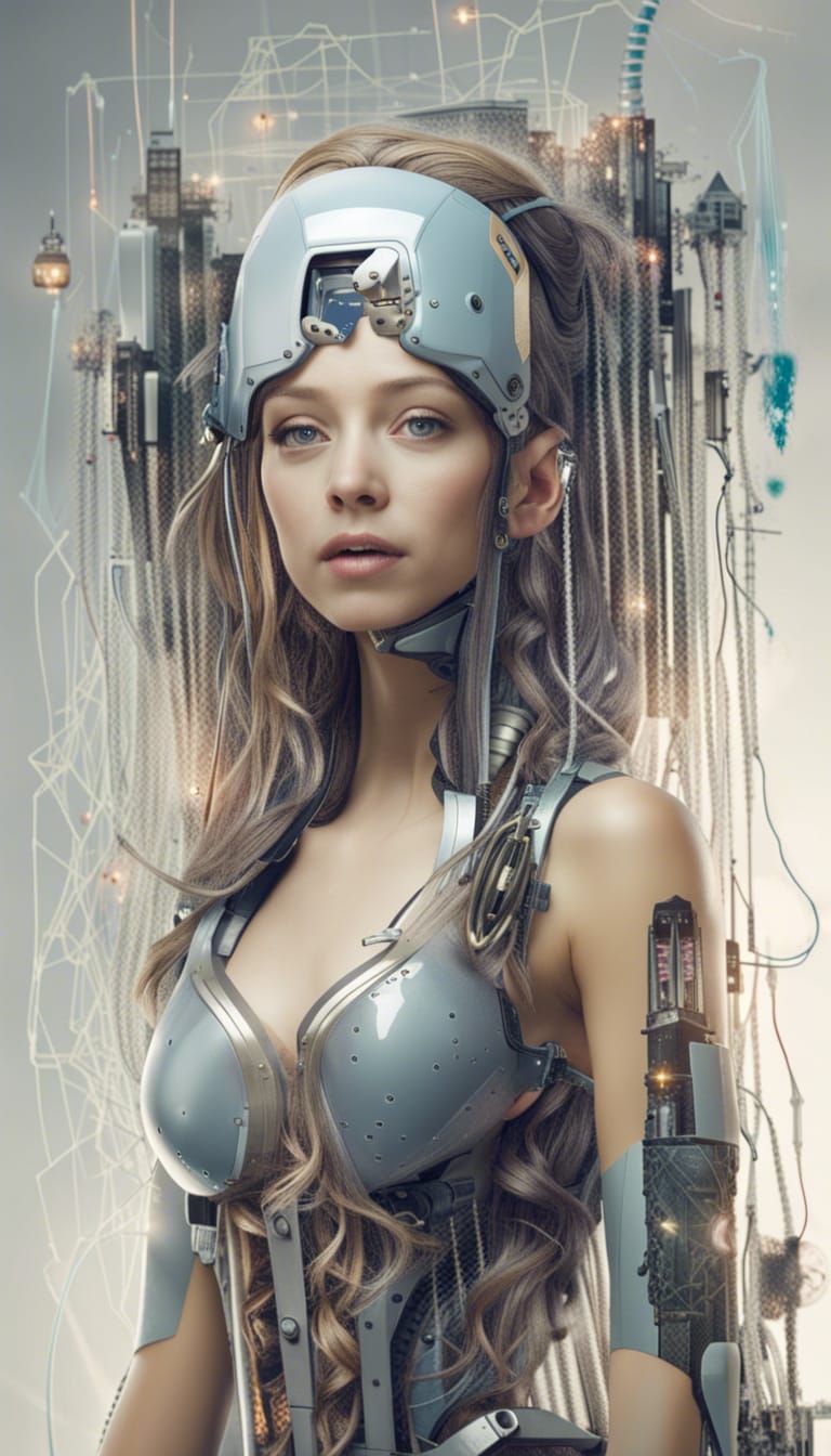 AI Future Self Portrait: Conceptual Art