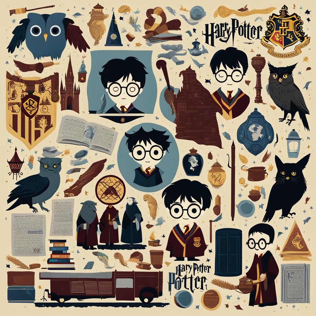 Harry Potter AI Image