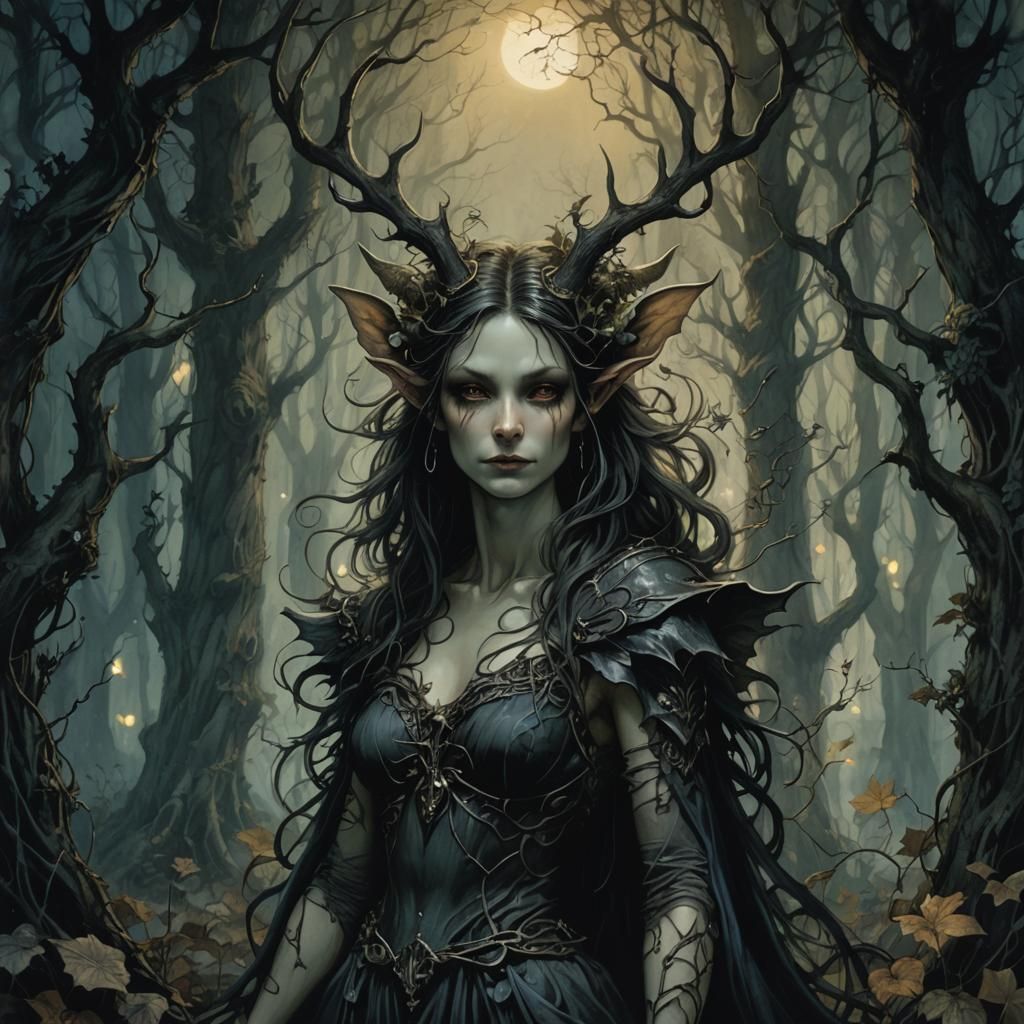 Dark Fey from Celtic Folklore