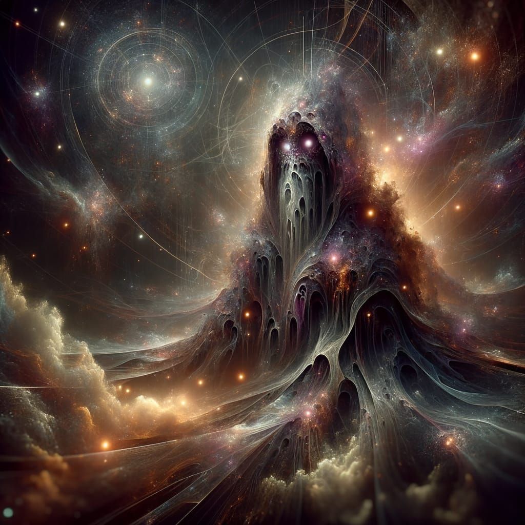 Mysterious Being Cloaked in Shadows and Enigma