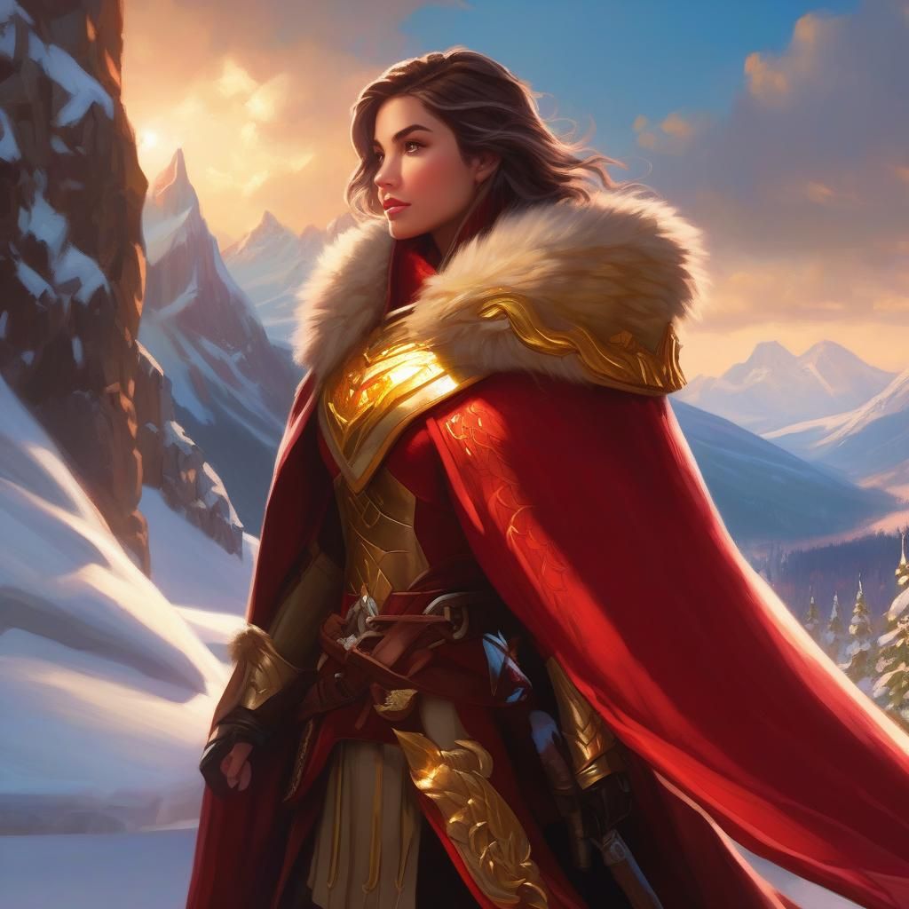 Winter Warrior Woman